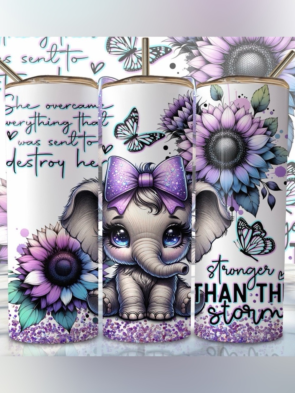 Strong Elephant Tumbler